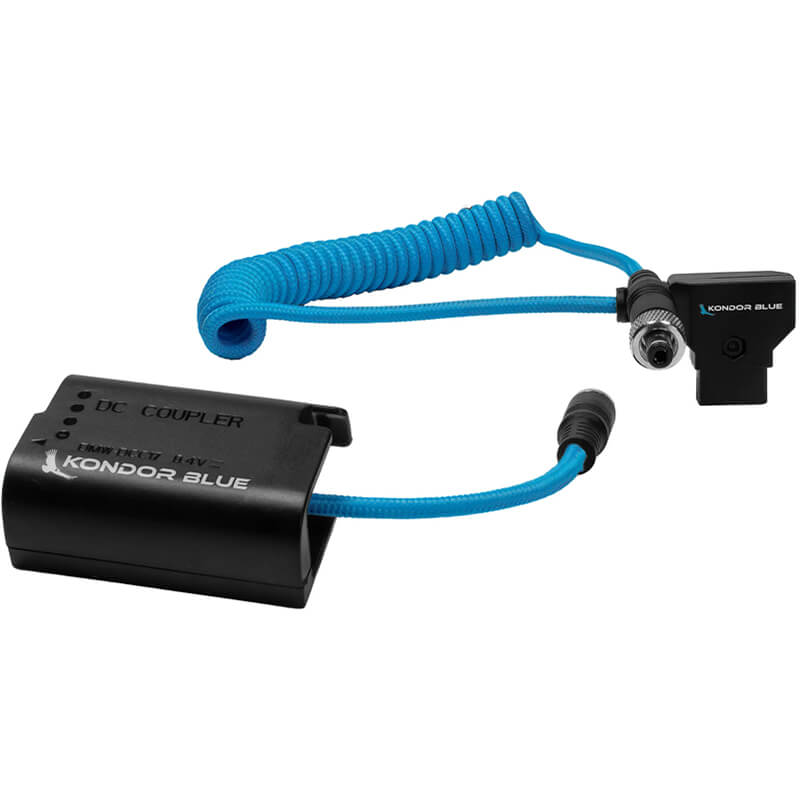 Kondor Blue D-Tap to LUMIX GH6 S5II S5IIX DMW-BLK22 Dummy Battery Cable